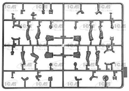 1/35 ICM American Civil War Confederate Infantry Set #2 35024