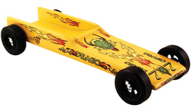 PineCar Pre-Cut Designs - White Lightning 3969