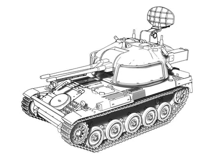 1/72 ACE Model AMX-13 DCA Twin 30mm AA Version 72447