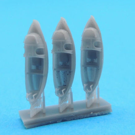 1/700 Black Cat Models 26ft hard top motor whaleboat Mk.1 (x3) AC700021c