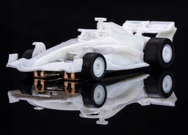 AFX Mega G+ Formula F1 White Paintable Unpainted HO Slot Car 22089