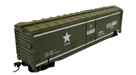 HO Rock Island US Army Exploding Car 32164