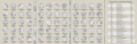 Whitman H.E. Harris Coin Folder - National Park Quarters Collection #1: 2010-2015 2880