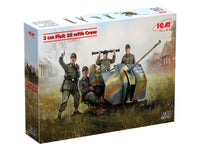 1/35 ICM 2cm Flak 38 with Crew 35718