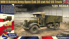 1/35 Gecko Models WWII British Army Open Cab 30-cwt 4x2 GS Truck 35GM0071