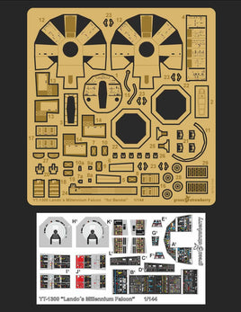1/144 Green Strawberry YT-1300 Lando s Millennium Falcon Upgrade Set 9119