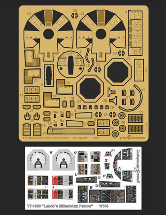 1/144 Green Strawberry YT-1300 Lando s Millennium Falcon Upgrade Set 9119