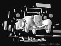 1/35 Master Box Polizei-Kübelsitzwagen Ab 1937 German Military Car 35101