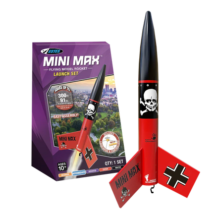 Estes Rockets Mini Der Red Max Launch Set 002445