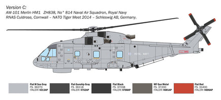 1/72 Italeri AW101 Merlin HM.1 1486