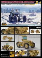 1/35 Sabre Model GERMAN HANOMAG RL 20 TRACTOR 2 in 1 (Full Interior Edition) 35A11