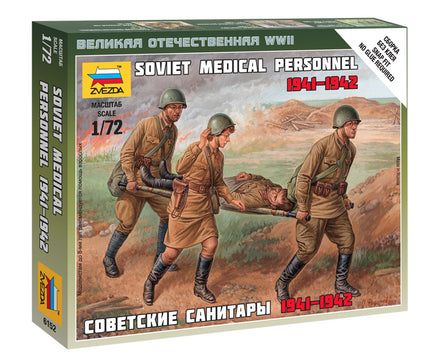 1/72 Zvezda Soviet Medical Personnel 1941-42 6152