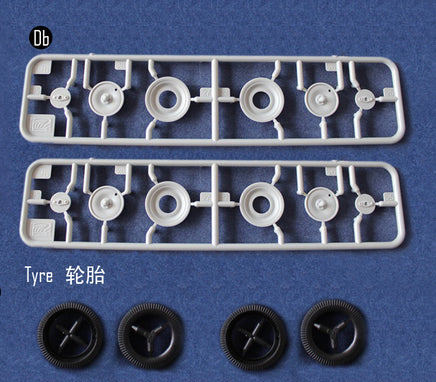 1/35 Riich WWII German IF-5 Horse Drawn Mg Wagon with Zwillingslafette 36 35012