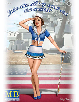 1/24 Master Box Pin-Up Series Kit No. 4. Suzie 24004