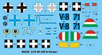 1/72 Hobby Boss Bf109G-6 (Late) Easy Assembly Authentic Kit 80226