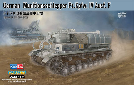 1/72 Hobby Boss German Munitionsschlepper Pz.Kpfw. IV Ausf. F 82908