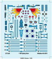 1/72 Hobby Boss F-16B Fighting Falcon 80273