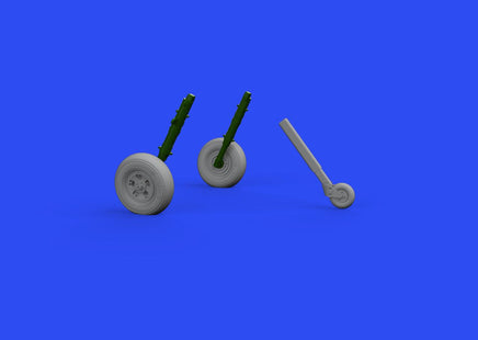 1/48 Eduard Spitfire Mk V Wheels for EDU (Mask & Resin) 648664