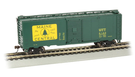 HO Bachmann 40' Box Car - Maine Central #6128 - 17011