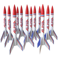Estes Rockets Alpha Bulk Pack (12 pack) 001756 - MPM Hobbies