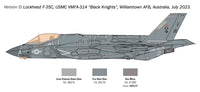 1/72 Italeri F-35C Lightning II "Catobar Version" 1469