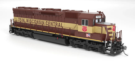 HO Broadway Ltd EMD SD45 WC 7514 Maroon & Yellow No-Sound/DCC-Ready 9826