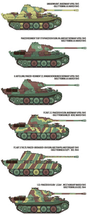 1/35 Academy Pz.Kpfw.V Panther Ausf.G "Last Production" 13523