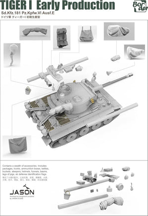 1/35 Border Model Tiger I Early Production BT010