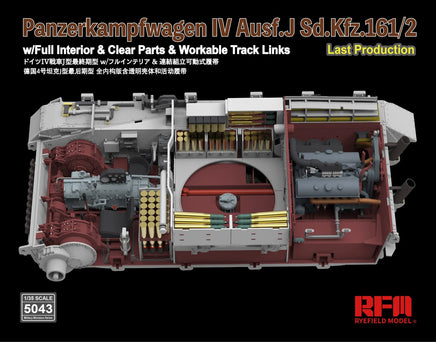 1/35 Ryefield Models Panzerkampfwagen IV Ausf. J Sd.Kfz. 161/2 Last Production 5043