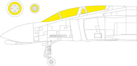 1/72 Eduard Paint Mask for FINE MOLDS F-4C CX614