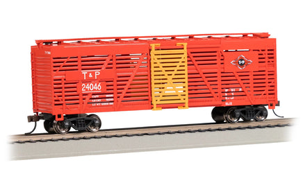 HO Bachmann 40' Stock Car - #24046 Texas & Pacific 18506 - MPM Hobbies