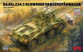 1/35 Ryefield Models Sd.Kfz. 234/3 Schwerer Panzerspähwagen 7.5cm Stummel 5134