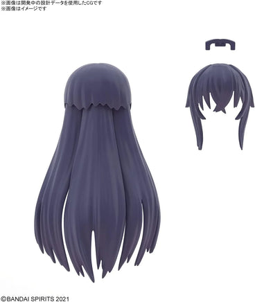 Bandai 30MS Option Hair Style Parts Vol.8 (4 Types) 9038030 - MPM Hobbies
