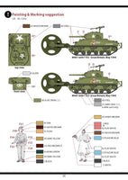 1/35 Pig Models M4A1 Sherman w/ T1E3 US Army Mine Exploder Plastic Model Kit 35-006
