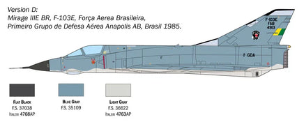 1/48 Italeri Mirage III E 2816
