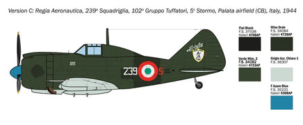 1/72 Italeri Reggiane Re.2002 Ariete 1472