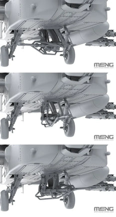 1/35 Meng AH-64D Saraf Heavy Attack Helicopter (Israeli Air Force) QS005