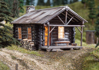 HO Woodland Cozy Cabin BR5071