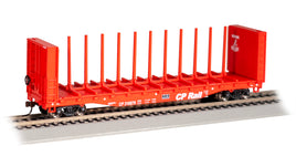 HO Bachmann 52' Center-Beam Flatcar - CP Rail #316879 - 12907