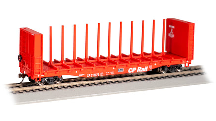 HO Bachmann 52' Center-Beam Flatcar - CP Rail #316879 - 12907