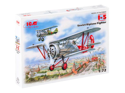 1/72 ICM I-5 Soviet Fighter-Biplane 72053