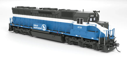 HO Broadway Ltd EMD SD45 GN 419 Big Sky Blue Paragon4 Sound/DC/DCC 9802