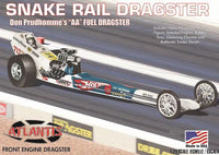 1/24 Atlantis Models Don the Snake Prudhomme's "AA" Fuel Front Engine Rail Dragster 5694