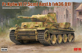 1/35 Ryefield Models Pz.Kpfw.VI (7.5cm) Ausf.B (VK36.01) 5036