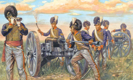 1/72 Italeri Waterloo (200 Years) British Artillery 6041