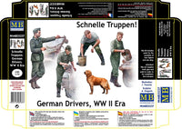 1/35 Master Box German Drivers  WWII Era Schnelle Truppen 35237
