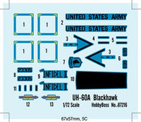 1/72 Hobby Boss UH-60A Blackhawk 87216 - MPM Hobbies