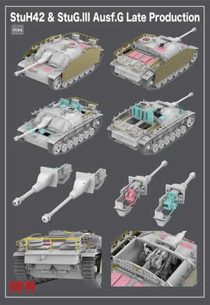 1/35 Ryefield Models StuH42 & StuG.III Ausf.G (Late Production) 5086