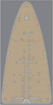 1/350 Pontos Model RN Roma Wooden Deck Set 1943 35023WD1