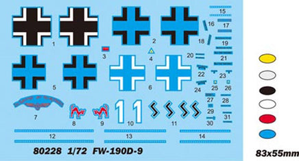 1/72 Hobby Boss FW190D-9 Easy Assembly 80228